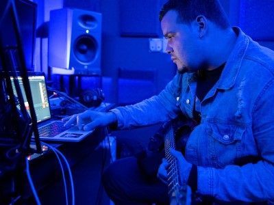 Studio d’enregistrement à Jacques-Cartier