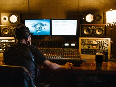 Studio d’enregistrement à L’Ange-Gardien